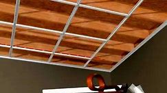 CeilingMax Surface Mount Ceiling Grid Installation
