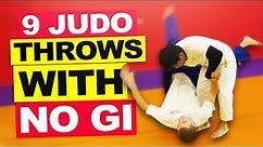 9 Basic Judo Throws Without A Gi | No-Gi Judo Mechanics