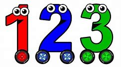 "Numbers 1 to 10 Chant" - Learn to Count English Numbers, Baby Toddler Learning Nursery Rhymes
