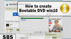 Best way to make Windows 10 Bootable DVD Easily - Works on every windows version
