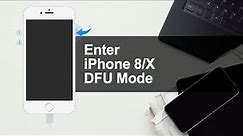 How to Enter and Exit iPhone 8/8 Plus/X DFU Mode (iPhone 8 or later) | iToolab