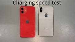 iPhone X vs iPhone 12 Fast Charging Showdown: Which Wins the Speed Race with 20W Charger?