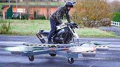 DIY Hoverbike: Motorcycle Modified for Flight
