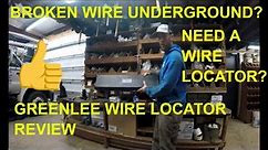 BEST Wire Locator Tool/Wire Break Locator in 2019: Greenlee Wire Locator Tool Review