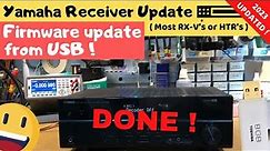 Yamaha Receiver Usb Update