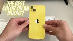 iPhone 14 Plus in Yellow Unboxing - All new iPhone color!