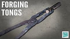 Homemade Blacksmith Tongs - Forged from Rebar