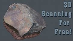 3D scanning with Photogrammetry for free! - Tutorial