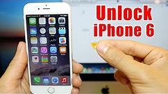 How To Unlock Iphone 6 on any iOS - AT&T, T-mobile, Rogers, Vodafone, Orange, etc.