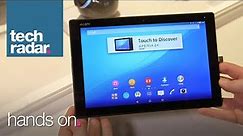 Sony Xperia Z4 Tablet - Hands On