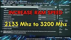How to change RAM speed in BIOS | Enable XMP on Asus BIOS