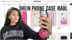 SHEIN IPHONE CASE UNBOXING HAUL + REVIEW - ALL UNDER $5