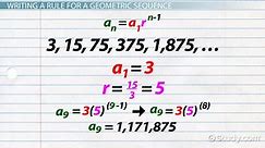 Geometric Sequence | Definition, Formula & Examples