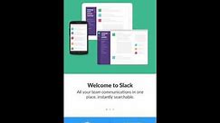 Slack - How to sign in on mobile