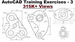 AutoCAD Training Exercises for Beginners - 3