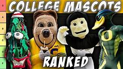 Ranking The Worst College Football Mascots | CFB Tier List