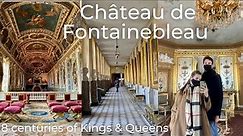 easy day trip from Paris | Château de Fontainebleau - one of the largest castles in France | vlog