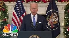 Full Speech: Biden Announces Measures To Combat Omicron Variant