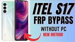 Itel S17 Frp Bypass android 11| NEW METHOD no pc