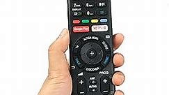 Replacement Remote Control Compatible with RMF-TX310U for Sony TV KD55X750F, KD-55X750F, KD55X751F, KD-55X751F, KD55X755F, KD-55X755F, KD55X757F, KD-55X757F, KD65X750F, KD-65X750F, KD65X755F