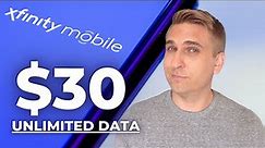 XFINITY MOBILE REVIEW: $30 Unlimited Plan on Verizon's Network! Should You Switch?
