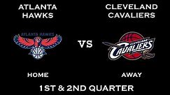 NBA 2K10 (Gameplay): Atlanta Hawks vs. Cleveland Cavaliers (1st & 2nd Quarter)