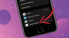 How To Setup Apple Family Sharing on IOS 16
