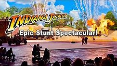 Indiana Jones Epic Stunt Spectacular! FULL SHOW 4K | Disney's Hollywood Studios