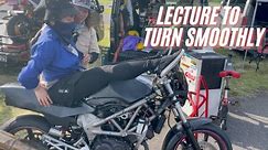 Special Lecture - How to Turn Smoothly - by Female Moto Gymkhana Rider, Rank B- Hana, Japan