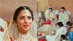 Isha Ambani wedding highlights: Check out first pics of bride and groom
