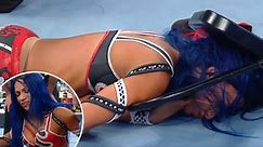 WWE star Sasha Banks suffers compressed nerve in Bayley attack