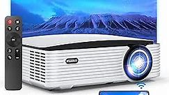 NexiGo Outdoor Projector, Native 1080P, Dolby_Sound Support, Movie Projector with WiFi and Bluetooth 5.1, Compatible w/TV Stick,iOS,Android,Laptop,Console