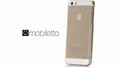 Mobiletto Apple iPhone 5 5s Hülle Crystal Clear Case