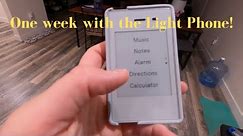 First Week with the Light Phone! [VLOG]
