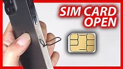 How To Remove Sim Card From iPhone 14 Pro Max - How To Insert Sim Card iPhone 14