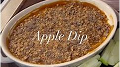 This apple dip was so delicious! #appledip #dessert #fruitdip | Cookin With Megg