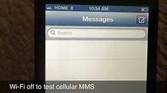 iPhone 4 MMS T-Mobile Settings for Straight Talk SIM