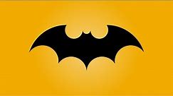 Batman logo design| golden ratio logo design process