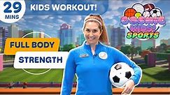 NEW KIDS WORKOUT - 30 MIN Home Exercise Class for Kids! | Cosmic Kids Sports