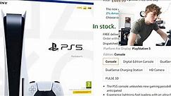 Trying to buy a PS5 before it sells out speedrun (UK Launch day)