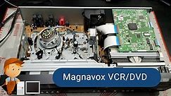 Magnavox VCR/DVD combo
