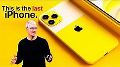 Why Apple is ending the iPhones in 2023
