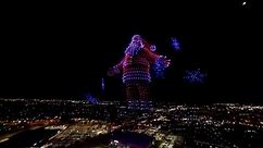 Massive holiday drone show in Texas breaks world records
