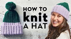 How To Knit A Hat For Beginners | Stitch Club | Good Housekeeping