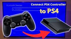 The EASIEST way to connect your PS4 controller to your PS4