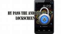How to bypass any Android Pattern Lockscreen without root! (Solution)