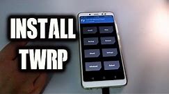 HOW TO Install TWRP on ANY ANDROID Phone [2019 GUIDE]