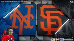 GIANTS FAN REACTS TO Mets vs. Giants Game Highlights (4/23/24) | MLB Highlights