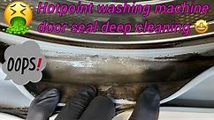 How to remove mould from your washing machine door seal gasket. Hotpoint, Bosch, Beko, Indesit etc.