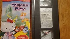 Hello Kitty: Wizard Of Paws 1998 VHS